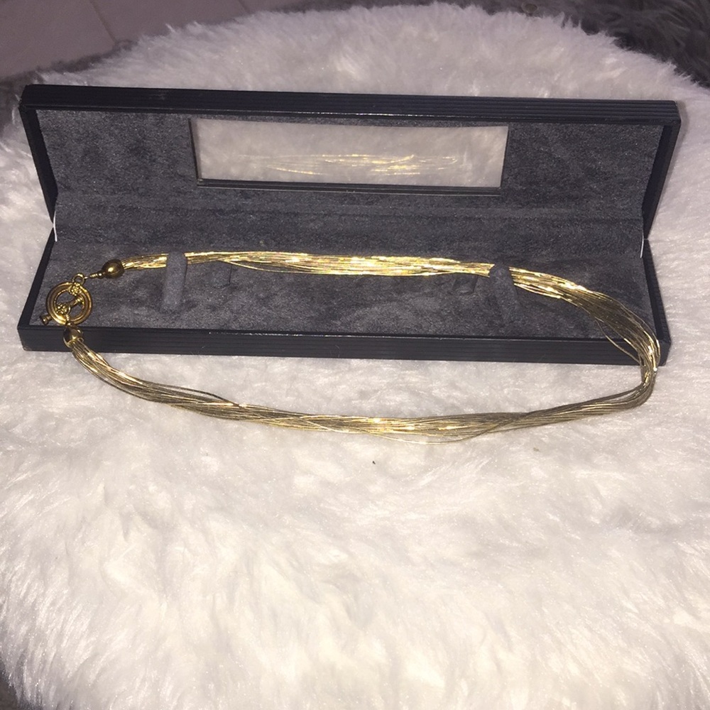 Gold necklace